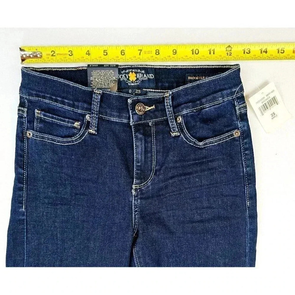 Lucky Brand 25X29 Women's Blue Denim Brooke Legging Jean Size 0/25A NWT - Picture 2 of 16